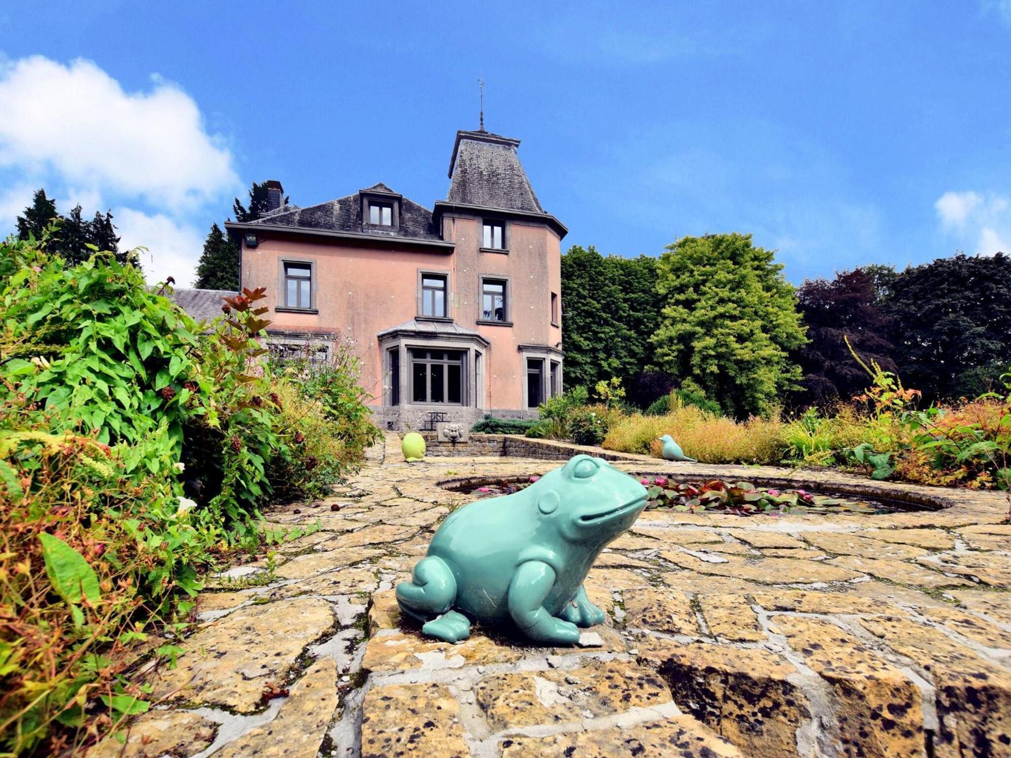 Villa Luxurious Castle With Hot Tub In The Belgian à Jamoigne Extérieur photo