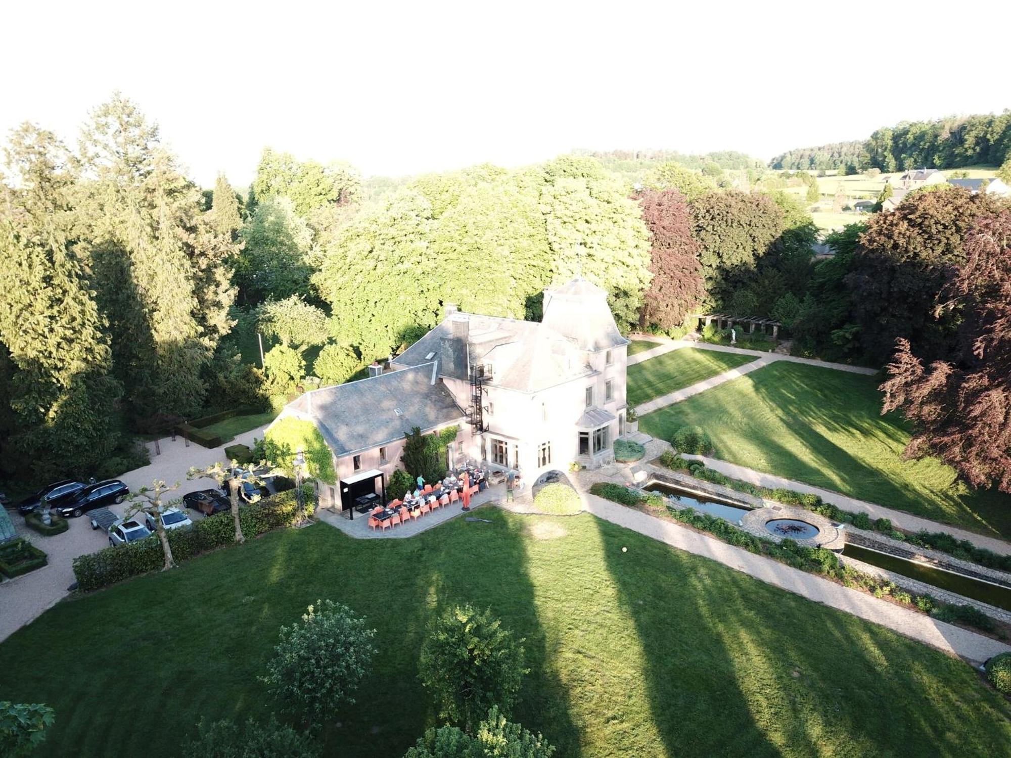 Villa Luxurious Castle With Hot Tub In The Belgian à Jamoigne Extérieur photo